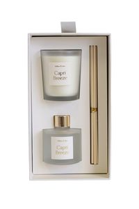 Home Fragrances: Capri Breeze Ivory 70g Candle + 50ml Diffuser Set