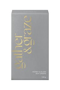 Honey & Dijon Soy Crisps 100g Grey Box