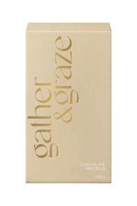 Just A Little Something: Chocolate Pretzels 100g Yellow Box