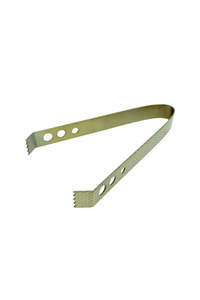 Just A Little Something: Art Deco Gold Diamond 17cm Ice Tongs