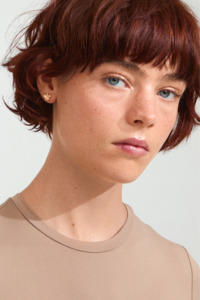 Pilgrim Jewellery: Charmaine Recycled Gold Plated Flower Stud Earrings