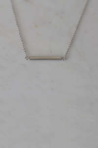 Bar Gold Chain Necklace