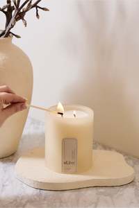 All Home Beauty: Sea Cotton & Coconut 330g Soy Candle