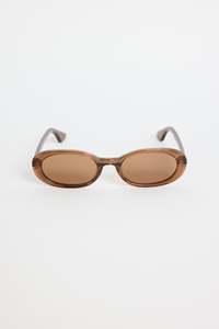 Gifts Under 100: Sydney Espresso Narrow Oval Sunglasses