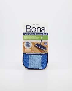 Floor Cleaning For Laminate: Bona Microfibre Blue Cleaning Pad