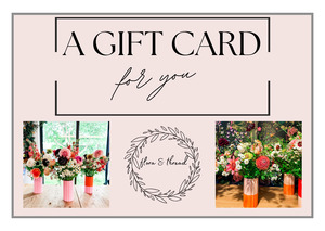 Vase: Flora & Thread Gift Voucher