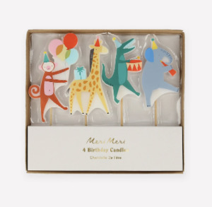 Animal Parade Candles - Meri Meri - Florafauna