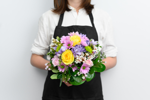 Arranged Flowers: Florist Choice Spring Pot - Botany Downs Florist & East Auckland same day delivery flowers Howick Florist