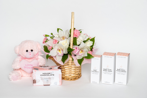 Anniversary: Basket Gift Set - Botany Downs Florist & East Auckland same day delivery flowers Howick Florist