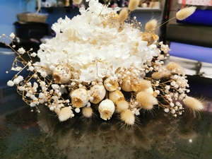 Dry Flowers: dry bridal bouquet - Botany Downs Florist & East Auckland same day delivery flowers Howick Florist