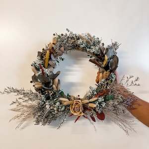 Festive Flowers: Boutique Winter Wreath