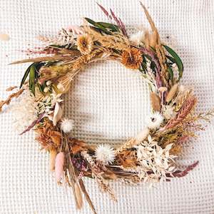 Festive Flowers: Country Field Wreath