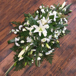 Sympathy: Casket Spray.