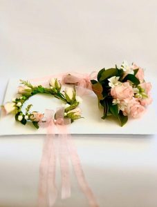 Bridal Bouquet & Hair Crown