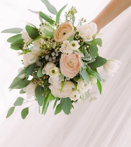 Bridal Bouquet Peach