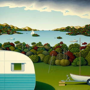 Image Vault Ahoy Mini Card 095