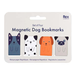 Homeware: Rex London  Magnetic Dog bookmarks