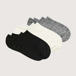 Socks and underwear: Lamington Merino Wool Plain Sneaker Socks