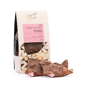 Food Treats: Charlotte Piper Milk Belgian Chocolate Bark 80g
