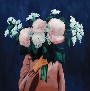 Cards: Abbey Merson - Posy 111 Midnight Blooms - Card 05