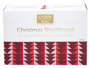 Food Treats: Crave Christmas Shortbread 150g