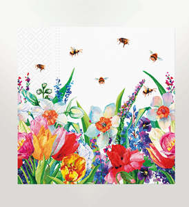 Paw Napkins Lunch Meadow with Bees 143