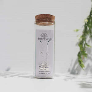 Little Taonga Poi Pendant Earrings