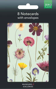 Museums & Galleries - Mint Bloom 8 Pkt - Notecards 195