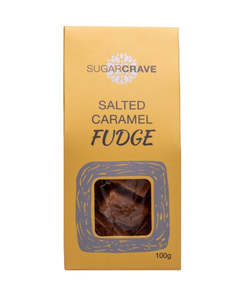 Food Treats: Sugar Crave Salted Caramel Fudge 100g