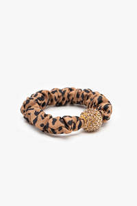 Antler Cheetah Hair Tie