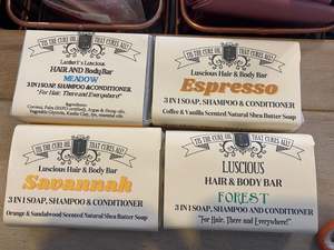 Luscious Hair and Body Soap Bar