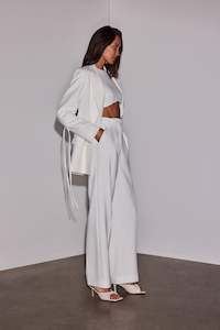 Coats & Jackets: Kinsley Blazer in Ivory