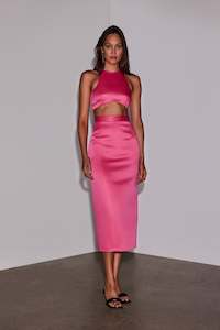 Skirts: Penelope Skirt in Hot Pink