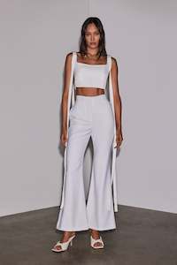 Trousers: Esther Trouser in White
