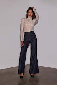 Co Ord Sets: Pamela Jean in Indigo Denim