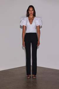 Tops: Delphine Top in White