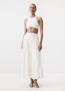 Theo Skirt in Ivory