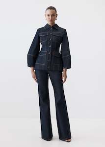 Opening: Florence Jacket in Indigo Denim
