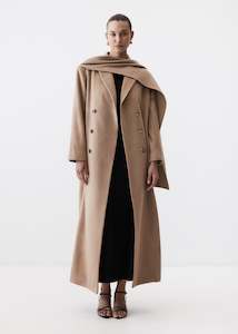 Ashton Coat in Camel