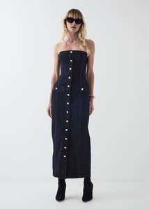 Gigi Dress in Indigo Denim