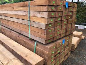 Sleepers: Trustwood Sleepers 200x100mm 2.4m