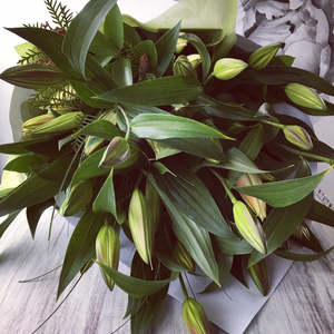 White Lily Bouquet