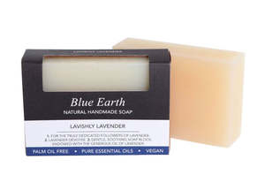 Blue Earth Lavishly Lavender Soap 85g
