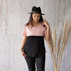 Gracie Tee - Coral