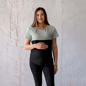 Gracie Tee - Sage