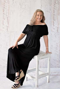 Flourish Range: Amari Dress - Black