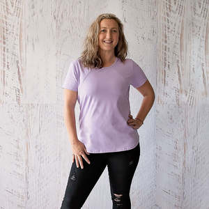 Flourish Range: Ellie Tee - Lilac