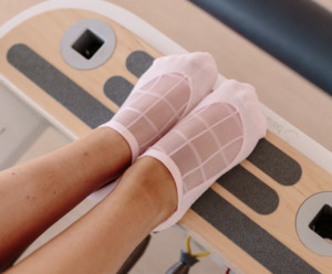 Products: Luxe Mesh - Low Rise - Grip Socks