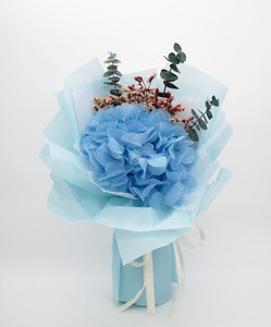 Blue Hydrangea Flower Bouquet Flower Boutique