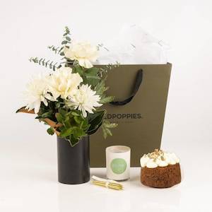 White Birthday Gift Set